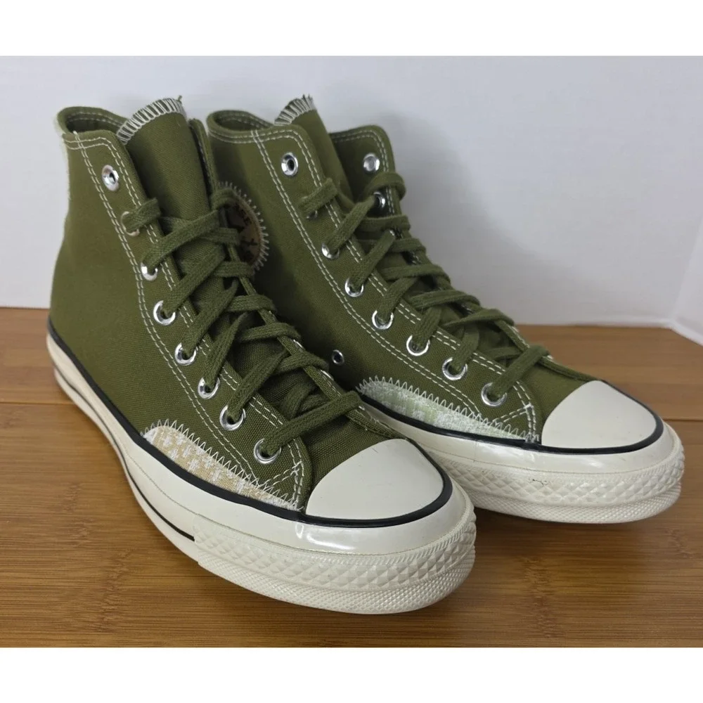 Converse Chuck 70 High Crafted Ollie Patch Vitality Green SneakersUnisex A04499C